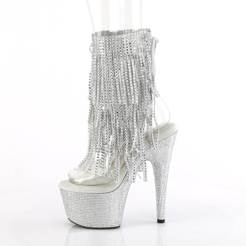 Luxusní go-go boty Pleaser s třásněmi BEJ1017RSF-7/C-S/SRS | BEJEWELED-1017RSF-7 Pleaser - z vnitřku