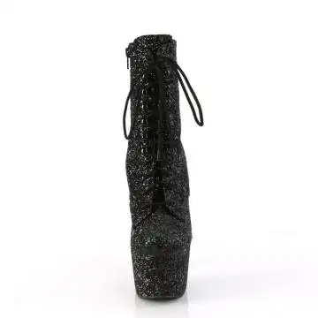 Černé go-go kozačky ADO1020GWR/BG/M | ADORE-1020GWR Pleaser - zepředu