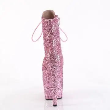 Růžové go-go kozačky ADO1020GWR/BPG/M | ADORE-1020GWR Pleaser - zezadu