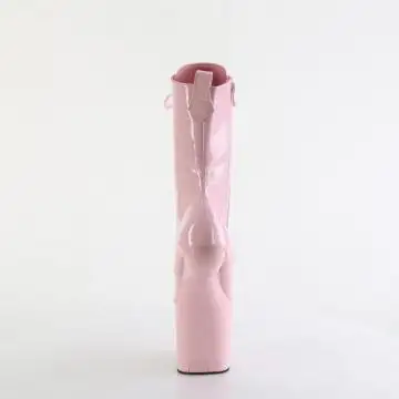 Růžové kozačky kopýtka CRAZE1040/BP/M | CRAZE-1040 Pleaser - zezadu
