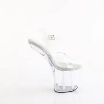 Průhledné boty bez podpatku CRAZE808/C/M Pleaser | CRAZE-808 Pleaser - z vnějšku