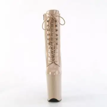 Tělové sexy kozačky INF1020/ND/M | INFINITY-1020 Pleaser - zepředu