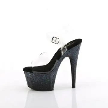 Černé go-go boty ADO708SS/C/BG | ADORE-708SS Pleaser - z vnitřku