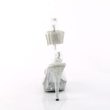 Luxusní sandály s kamínky ELEG442/C/M Fabulicious | ELEGANT-442 - zezadu