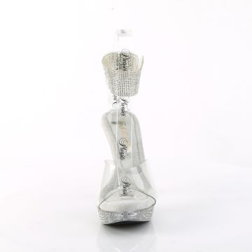 Luxusní sandály s kamínky ELEG442/C/M Fabulicious | ELEGANT-442 - zepředu