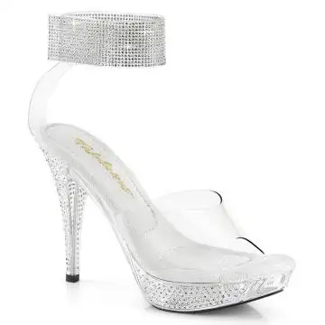 Luxusní sandály s kamínky ELEG442/C/M Fabulicious | ELEGANT-442 Fabulicious