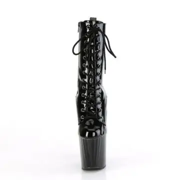 Černé pole dance kozačky ENC1040/B/M | ENCHANT-1040 Pleaser - zepředu