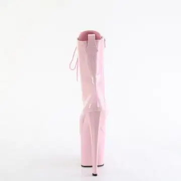 Růžové taneční kozačky ENC1040/BP/M | ENCHANT-1040 Pleaser - zezadu