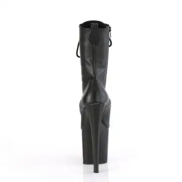Černé taneční kozačky ENC1040/BPU/M | ENCHANT-1040 Pleaser - zezadu