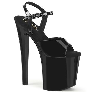 ENCHANT-709 | Černé taneční sexy boty ENC709/B/M Pleaser