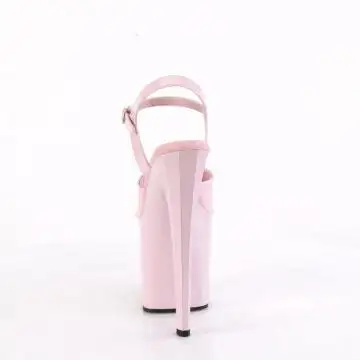 Růžové sexy boty ENC709/BP/M Pleaser | ENCHANT-709 Pleaser - zezadu