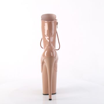 Taneční kozačky FLAM1020/BH/M | FLAMINGO-1020 Pleaser - zezadu