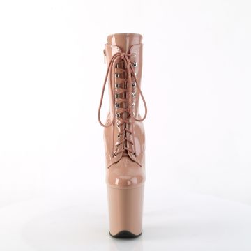 Taneční kozačky FLAM1020/BH/M | FLAMINGO-1020 Pleaser - zepředu Taneční kozačky FLAM1020/BH/M | FLAMINGO-1020 Pleaser - zepředu