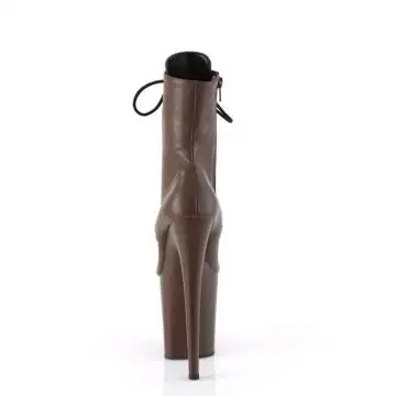Taneční kozačky FLAM1020/MOCPU/M | FLAMINGO-1020 Pleaser - zezadu