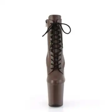 Taneční kozačky FLAM1020/MOCPU/M | FLAMINGO-1020 Pleaser - zepředu