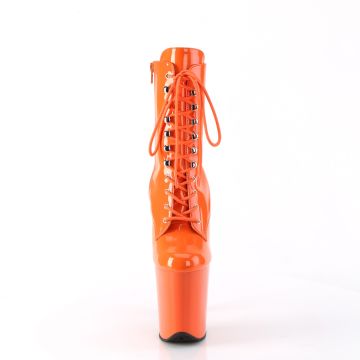 FLAM1020/OG/M taneční kozačky | FLAMINGO-1020 Pleaser - zepředu FLAM1020/OG/M taneční kozačky | FLAMINGO-1020 Pleaser - zepředu
