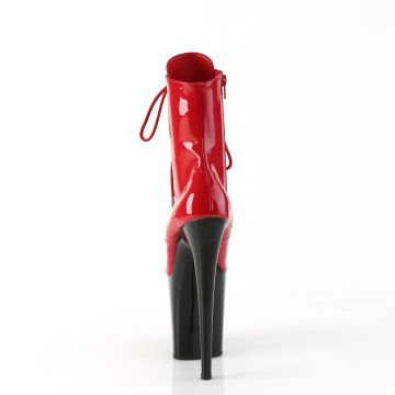 Taneční kozačky FLAM1020/R/B | FLAMINGO-1020 Pleaser - zezadu Taneční kozačky FLAM1020/R/B | FLAMINGO-1020 Pleaser - zezadu
