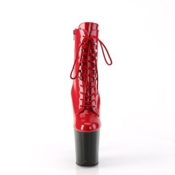 Taneční kozačky FLAM1020/R/B | FLAMINGO-1020 Pleaser - zepředu Taneční kozačky FLAM1020/R/B | FLAMINGO-1020 Pleaser - zepředu
