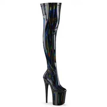 Sexy kozačky FLAM3000HWR/BHG/M | FLAMINGO-3000HWR Pleaser