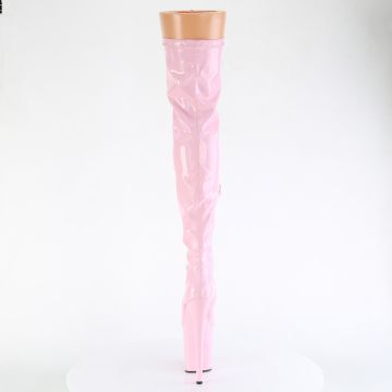 Růžové sexy kozačky FLAM3000HWR/BPHG/M Pleaser | FLAMINGO-3000HWR Pleaser - zezadu Růžové sexy kozačky FLAM3000HWR/BPHG/M Pleaser | FLAMINGO-3000HWR Pleaser - zezadu