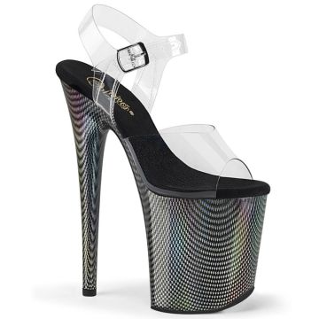 Taneční boty Pleaser FLAMINGO-808HCP FLAM808HCP/C/BHG s hologramem | FLAMINGO-808HCP Pleaser Taneční boty Pleaser FLAMINGO-808HCP FLAM808HCP/C/BHG s hologramem | FLAMINGO-808HCP Pleaser