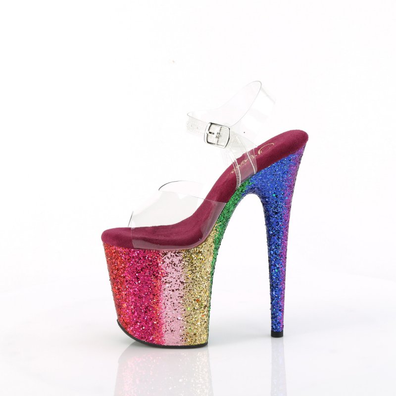 FLAMINGO-808RBG FLAM808RBG/C/RBOWG Pleaser | FLAMINGO-808RBG Pleaser - z vnitřku