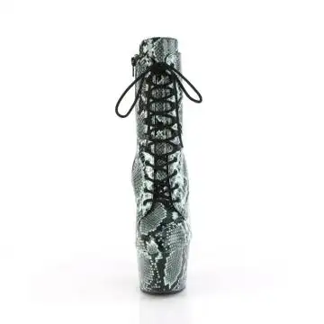 Taneční kozačky s hadím vzorem ADO1020SPWR/MTSP/M | ADORE-1020SPWR Pleaser - zepředu