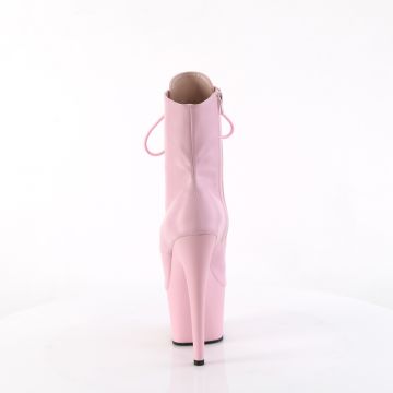 ADO1021/BPPU/M růžové go-go kozačky | ADORE-1021 Pleaser - zezadu
