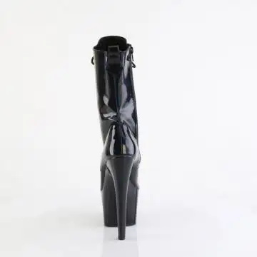 Černé pole dance kozačky ADO1040WR-HG/BHG/M | ADORE-1040WR-HG Pleaser - zezadu