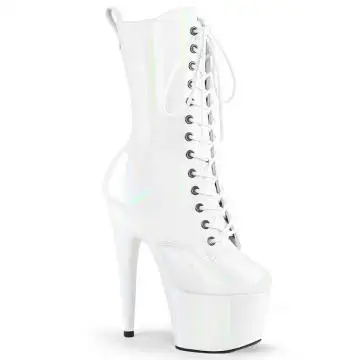 Bílé pole dance kozačky ADO1040WR-HG/WHG/M | ADORE-1040WR-HG Pleaser