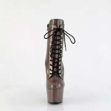 Metalické kozačky s hologramem ADO1020HG/GMHG/M Pleaser | ADORE-1020HG Pleaser - zepředu