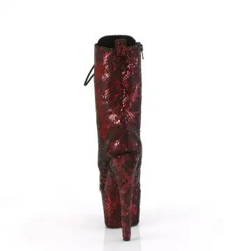 Rudé pole dance kozačky ADO1040SPF/RMFA/M | ADORE-1040SPF Pleaser - zezadu