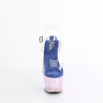 Barevné boty na podpatku ADO708HT/C/BLMCT Pleaser | ADORE-708HT Pleaser - zepředu