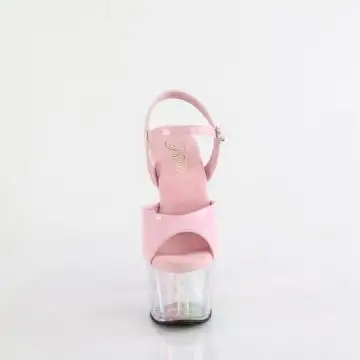 Růžové sandály na pole dance ADO709HT/BPHG/HGT | ADORE-709HT Pleaser - zepředu