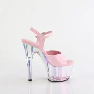 Růžové sandály na pole dance ADO709HT/BPHG/HGT | ADORE-709HT Pleaser - z vnějšku