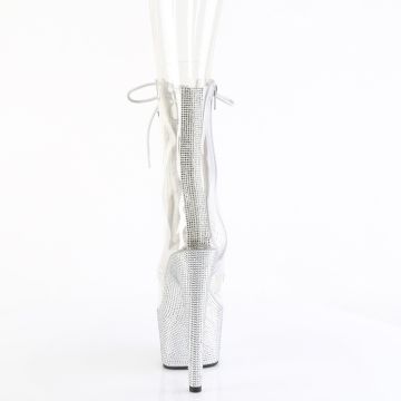 Luxusní kozačky do nočních podniků BEJ1021C-2/C-RS/SRS | BEJEWELED-1021C-2 Pleaser - zezadu