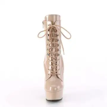Tělové taneční kozačky DEL1020/ND/M | DELIGHT-1020 Pleaser - zepředu