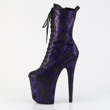 Modré pole dance kozačky FLAM1040SPF/BLMFA/M | FLAMINGO-1040SPF Pleaser - z vnitřku Modré pole dance kozačky FLAM1040SPF/BLMFA/M | FLAMINGO-1040SPF Pleaser - z vnitřku