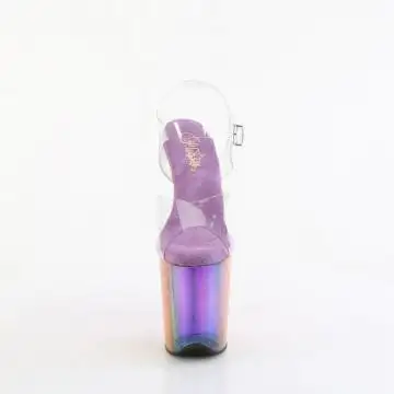 FLAMINGO-808RMT FLAM808RMT/C/RBOW duhové sexy boty | FLAMINGO-808RMT Pleaser - zepředu