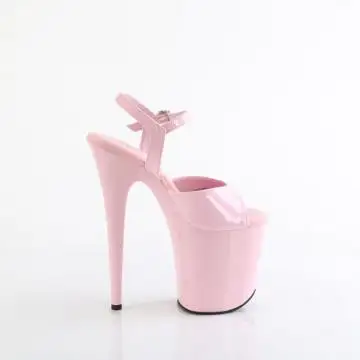 Růžové sexy boty FLAM809/BP/M | FLAMINGO-809 Pleaser - z vnějšku