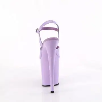 Levandulové sandály FLAM809/LV/M | FLAMINGO-809 Pleaser - zezadu