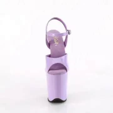 Levandulové sandály FLAM809/LV/M | FLAMINGO-809 Pleaser - zepředu