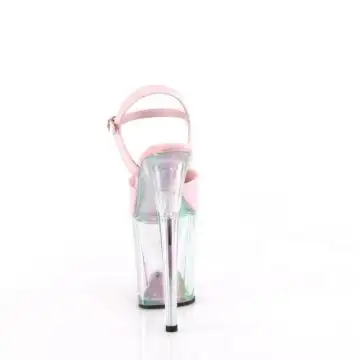 Růžové exotic dance boty FLAM809HT/BPHG/HG | FLAMINGO-809HT Pleaser - zezadu