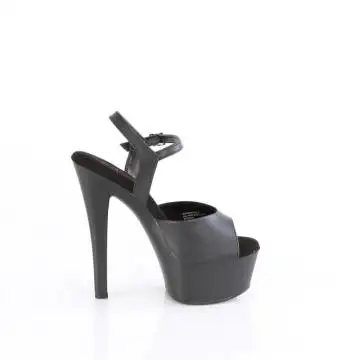 Černé sexy boty GLM609/BPU/M | GLEAM-609 Pleaser - z vnějšku