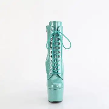 ADO1020GP/AQG/M azurové taneční kozačky | ADORE-1020GP Pleaser - zepředu
