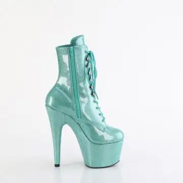 ADO1020GP/AQG/M azurové taneční kozačky | ADORE-1020GP Pleaser - z vnějšku