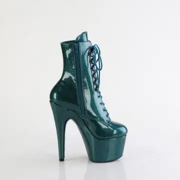 ADO1020GP/TLG/M modré taneční kozačky | ADORE-1020GP Pleaser - z vnějšku