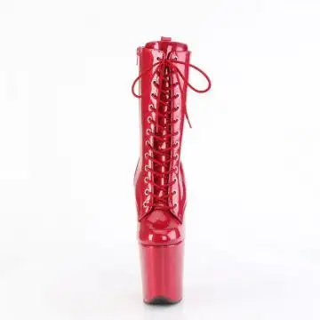 Fuchsiové taneční kozačky FLAM1040GP/FSG/M | FLAMINGO-1040GP Pleaser - zepředu