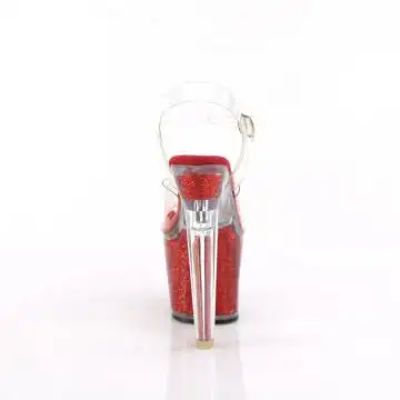 Červené sexy boty LOVESK708SG/C/RG | LOVESICK-708SG Pleaser - zezadu