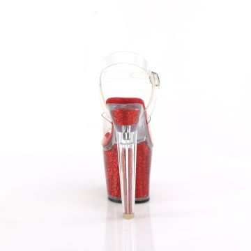 Červené sexy boty LOVESK708SG/C/RG | LOVESICK-708SG Pleaser - zezadu